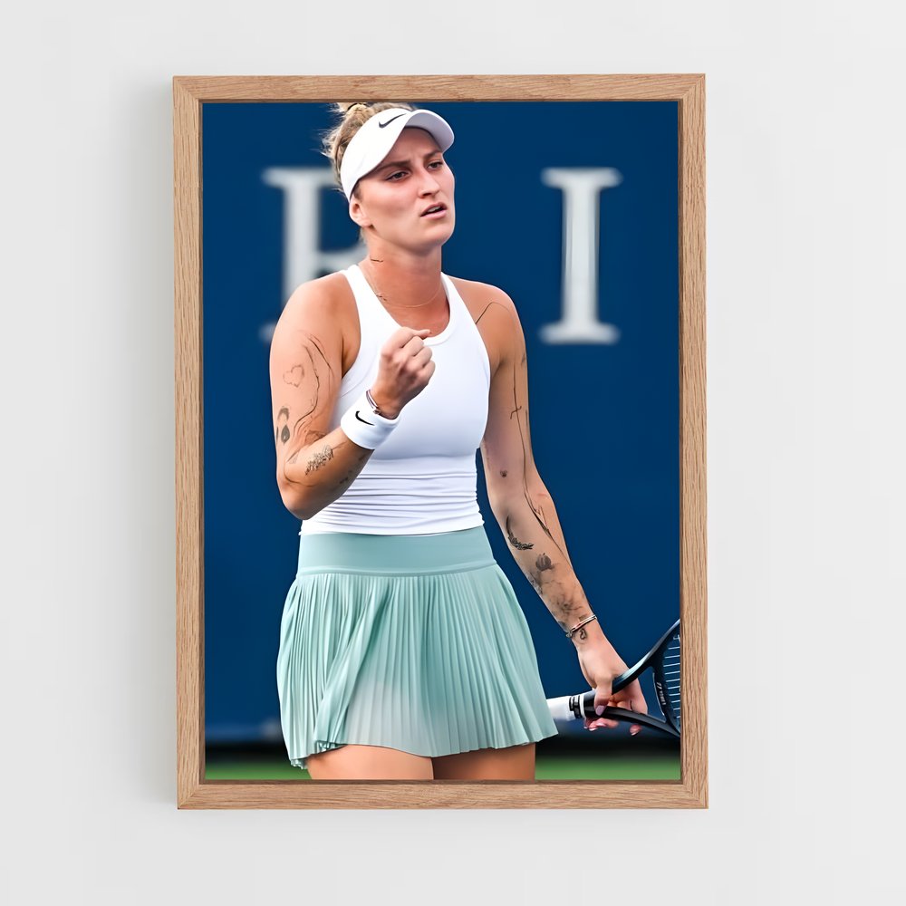 Poster Marketa de vondrousova – affiche Tennis (vue 4)